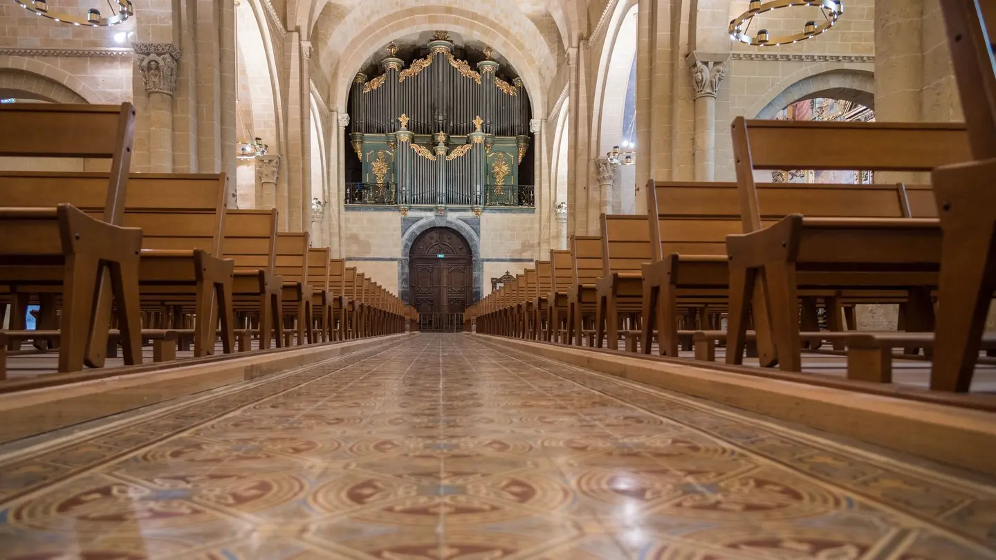 Orgue de la Cathédrale - Lescar - vue d'ensemble