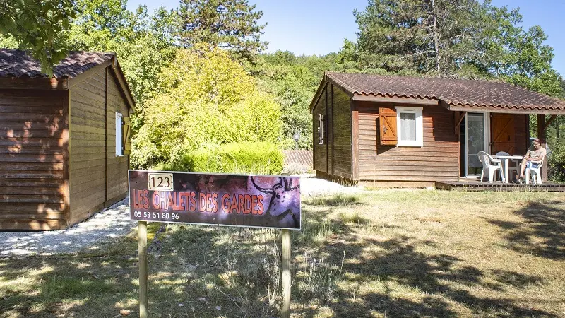 panneau des chalets