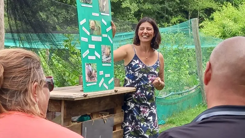 Visite à la ferme - Les escargots de Jade