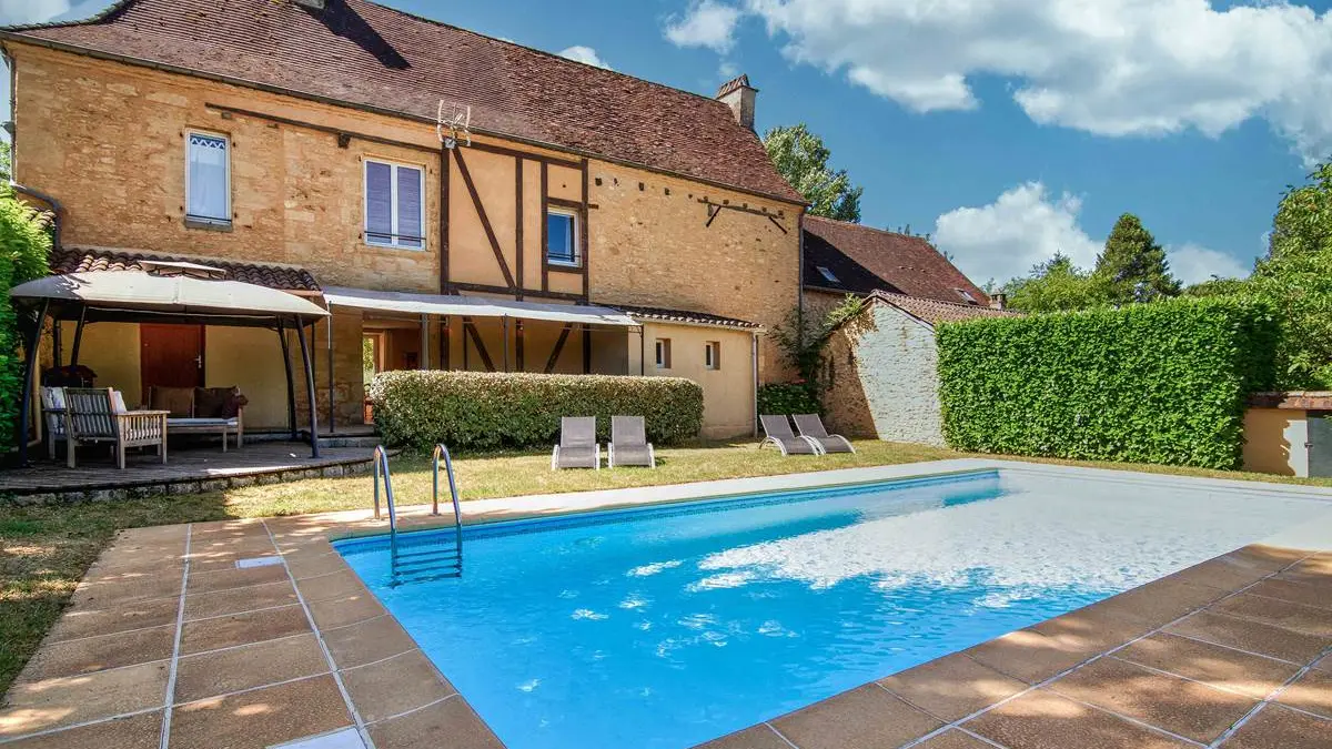 piscine privée du grand gîte