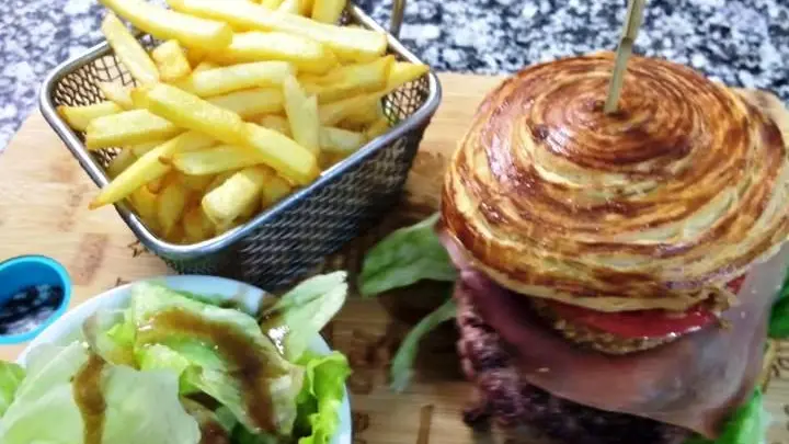 plat hamburger