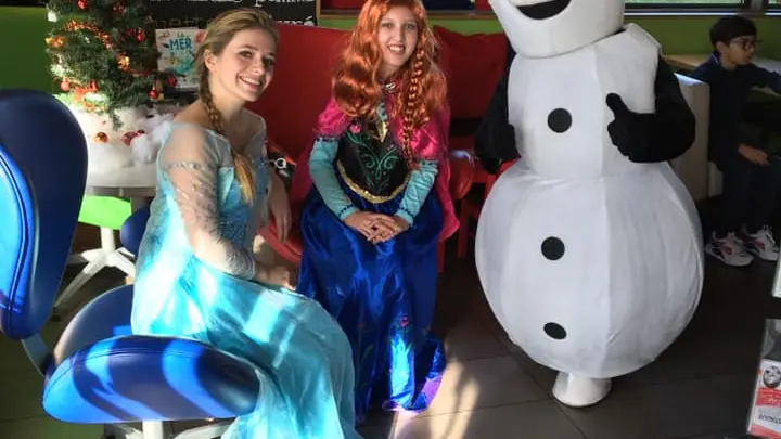 Animation Reine des neiges