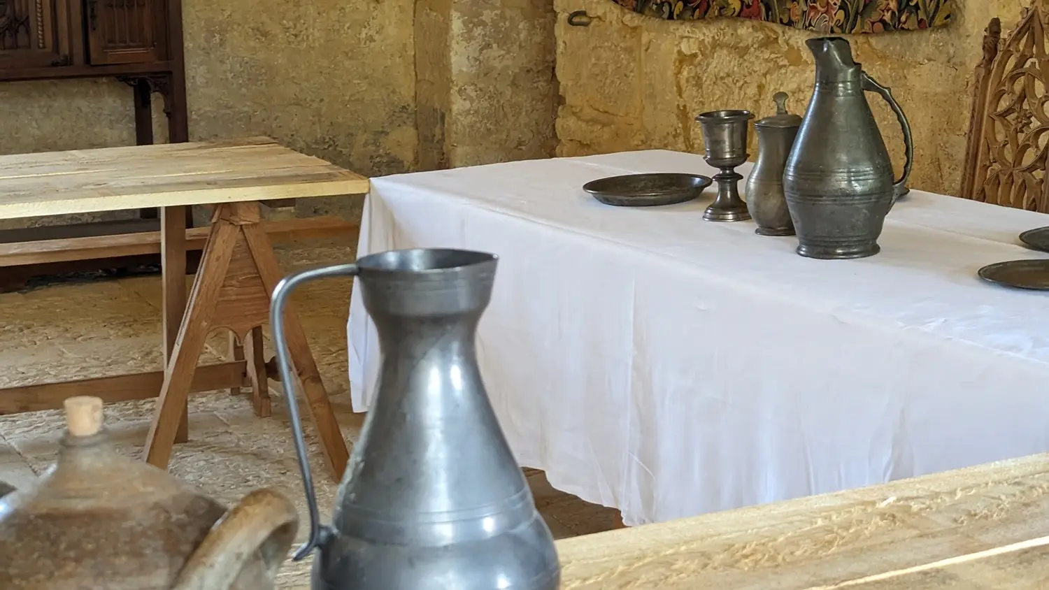 salle de banquet château de Salignac (9)