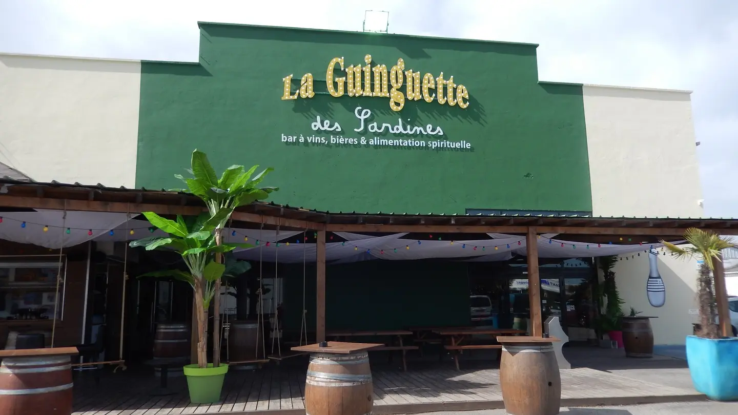 Restaurant La Guinguette aux Sardines - Lons -enseigne