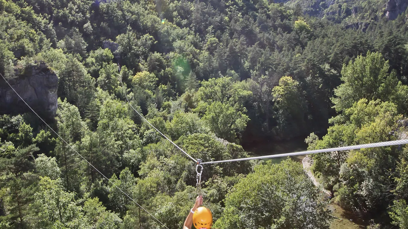 Vallon des Tyroliennes