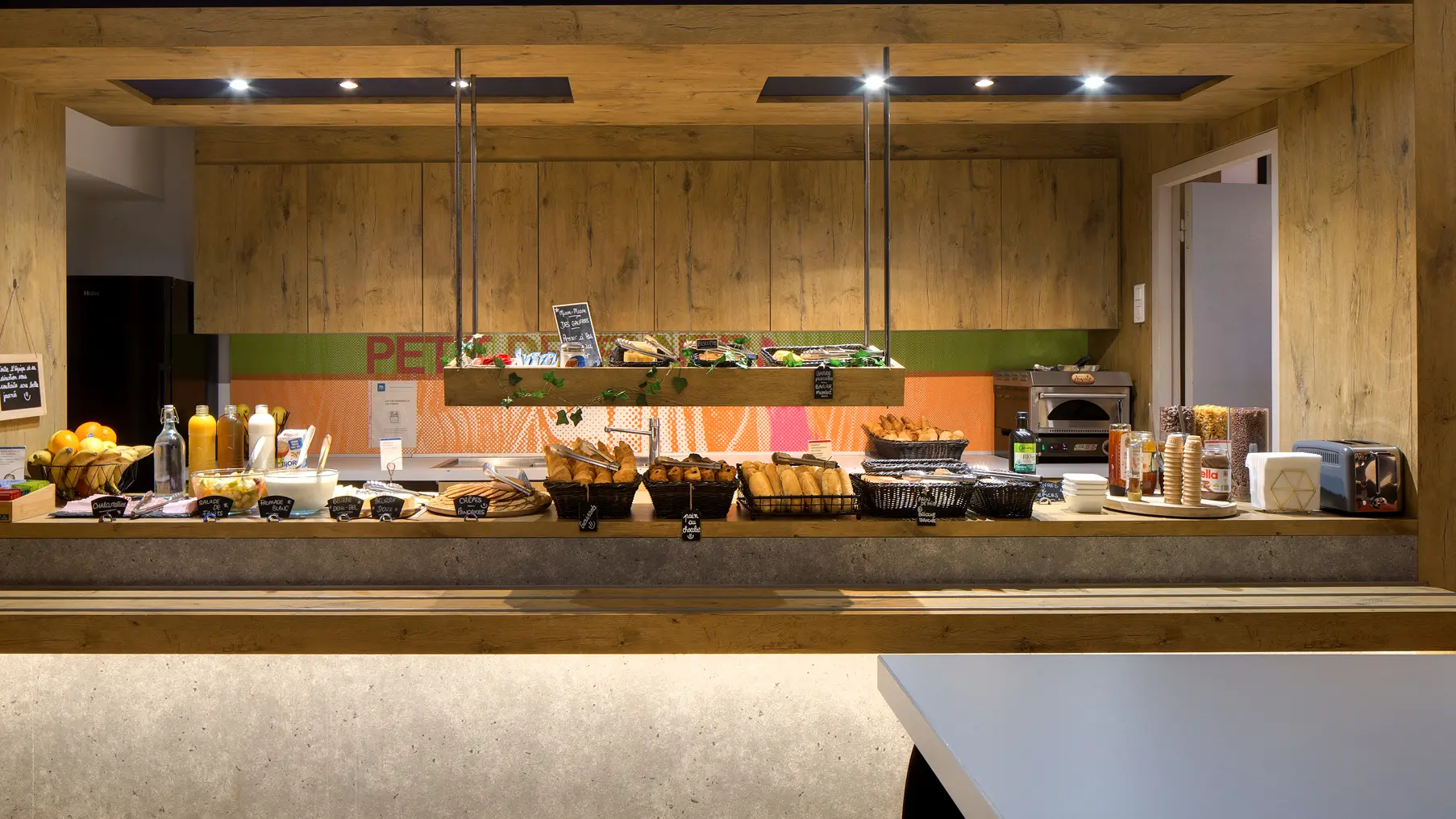 Buffet petit déjeuner