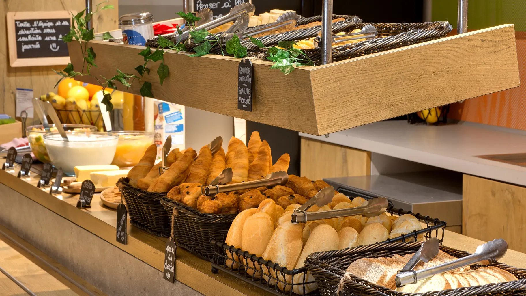 Buffet petit déjeuner