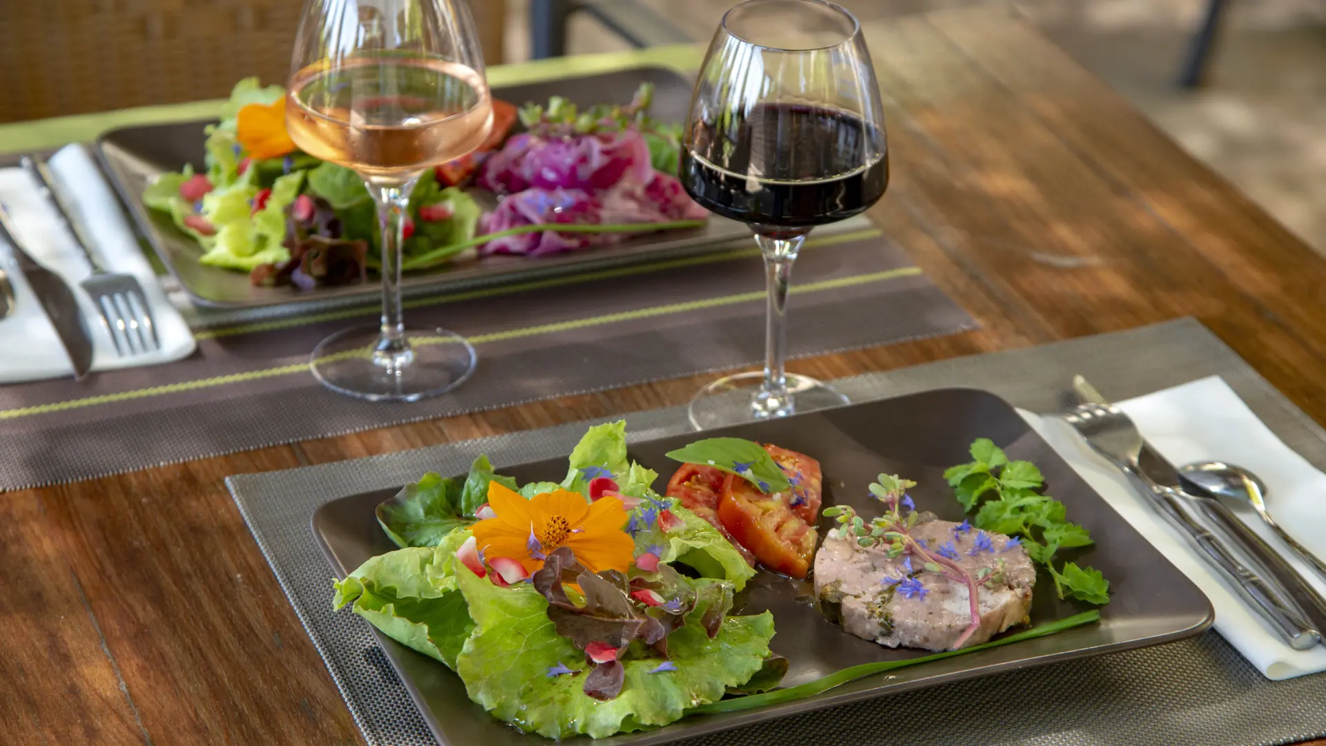 Repas à l'auberge