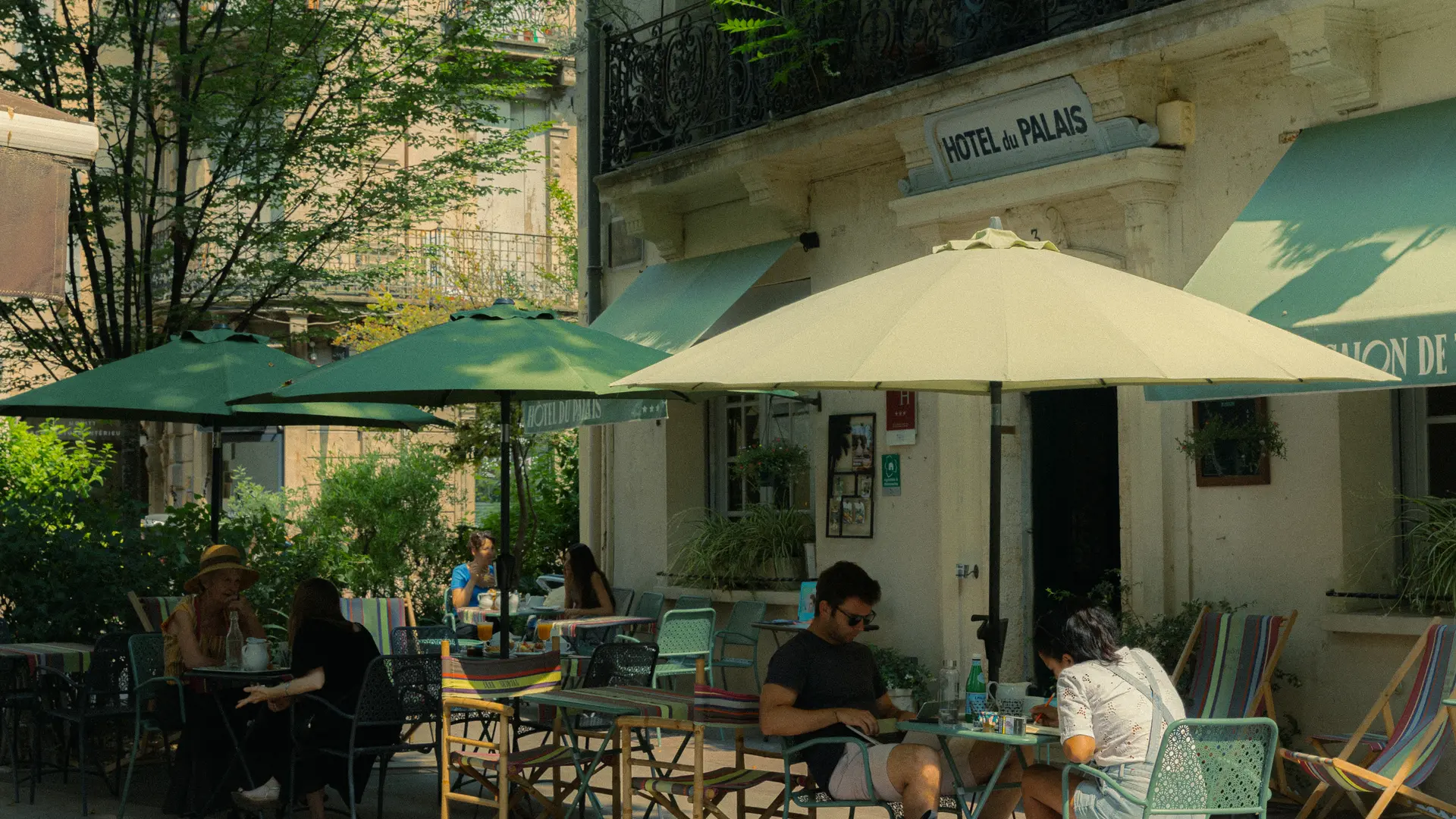 Terrasse Hôtel du Palais