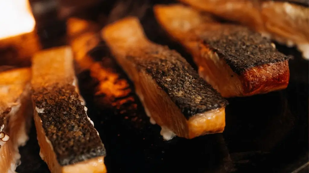 Saumon grillé au brasero par le traiteur Brasero Gourmand