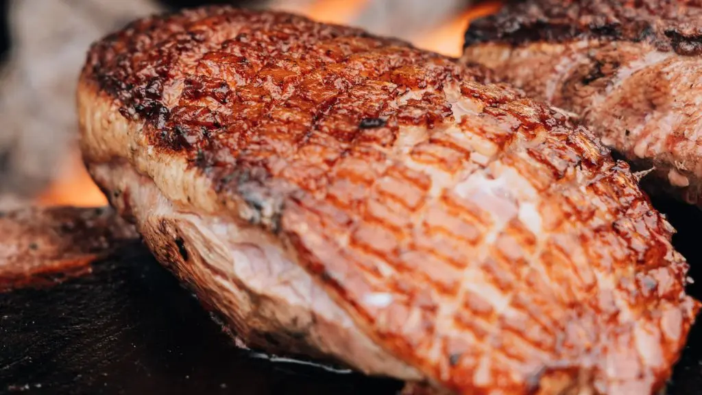 Magret de canard grillé au brasero par le traiteur Brasero Gourmand