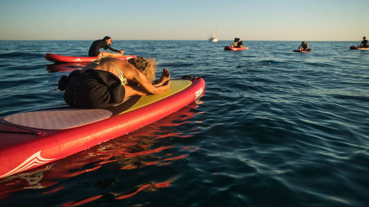 Yoga sur Paddle