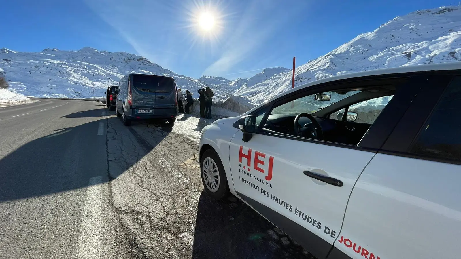 Voiture de l'école HEJ