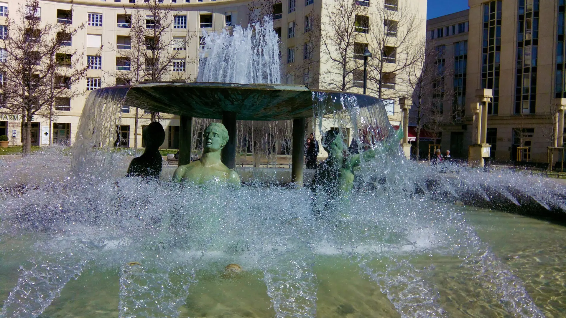 Place de Thessalie Montpellier