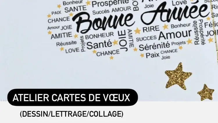 Atelier cartes de voeux  Ilot des Arts