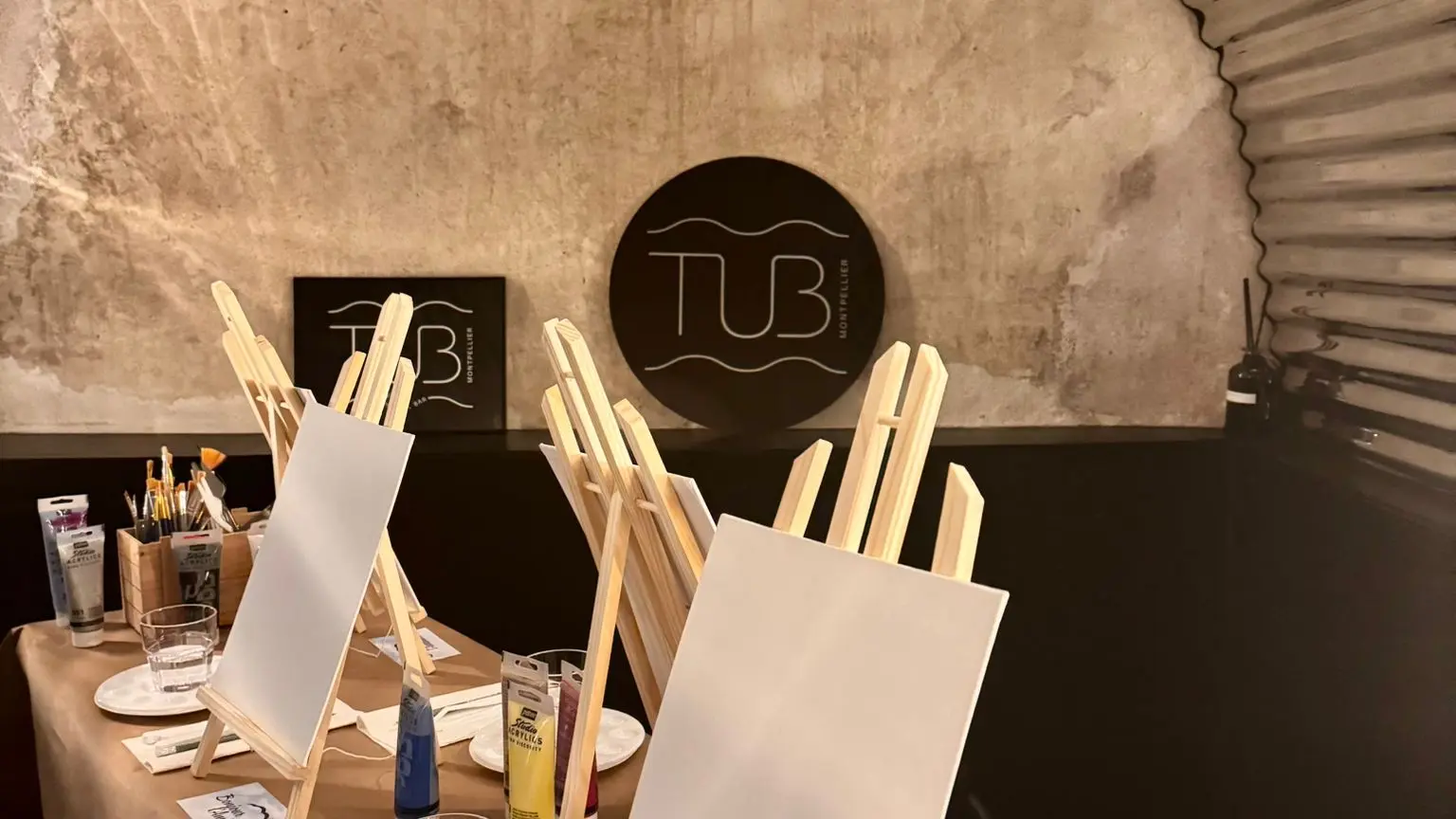 Atelier créatif peinture texturée - Tub Montpellier