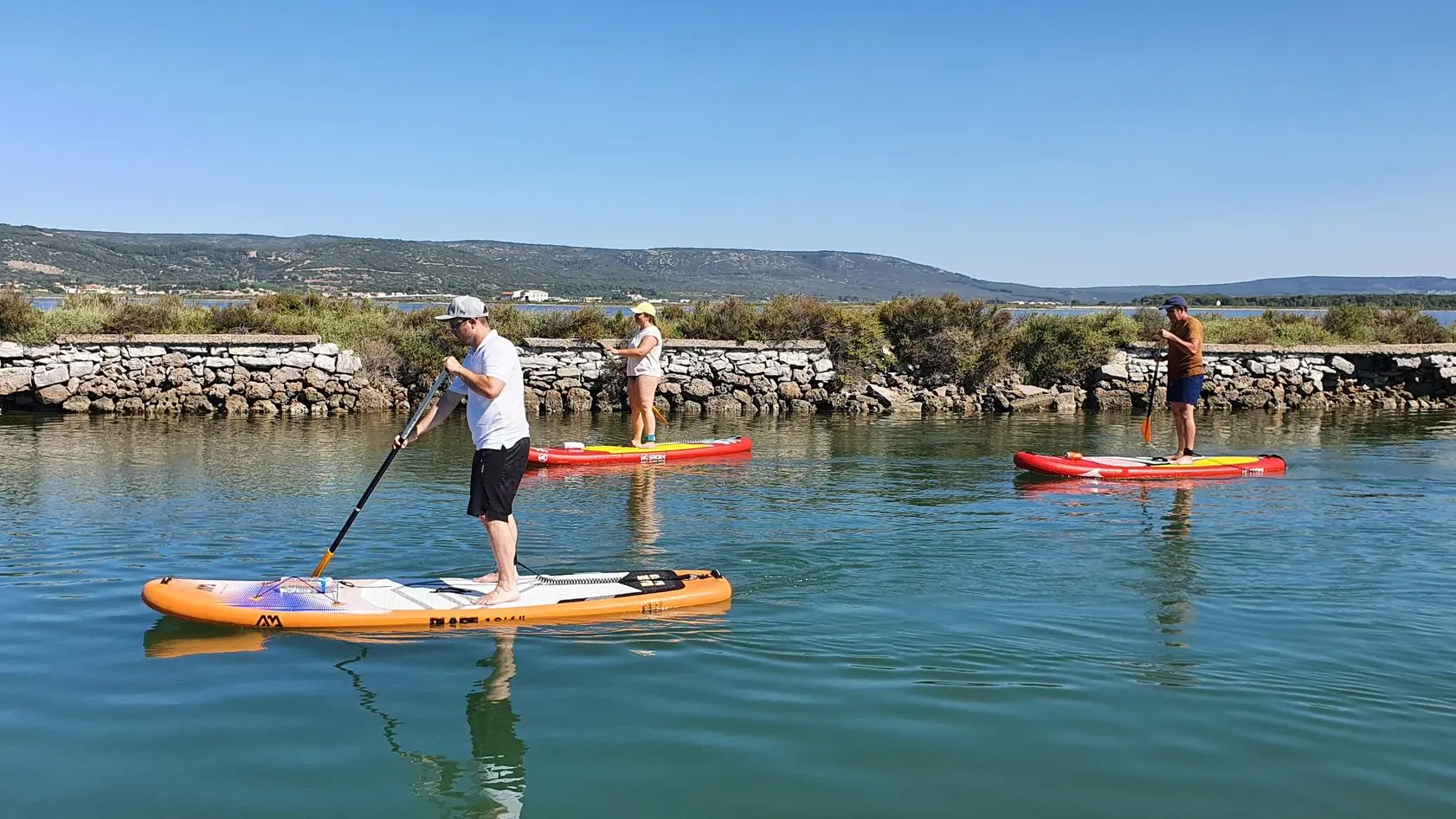 Balade Paddle à Frontignan