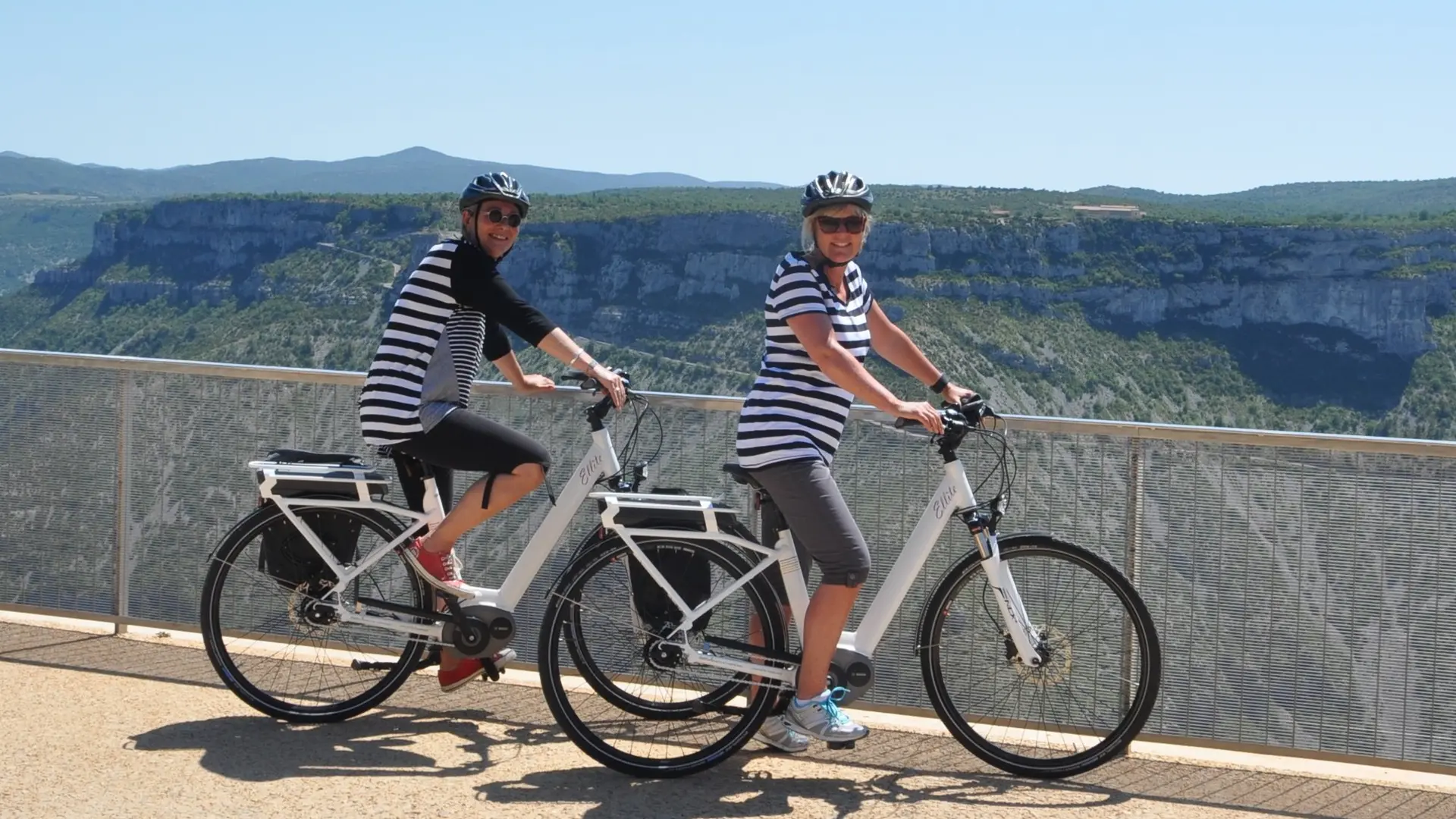 Vélo électrique - cirque Navacelles