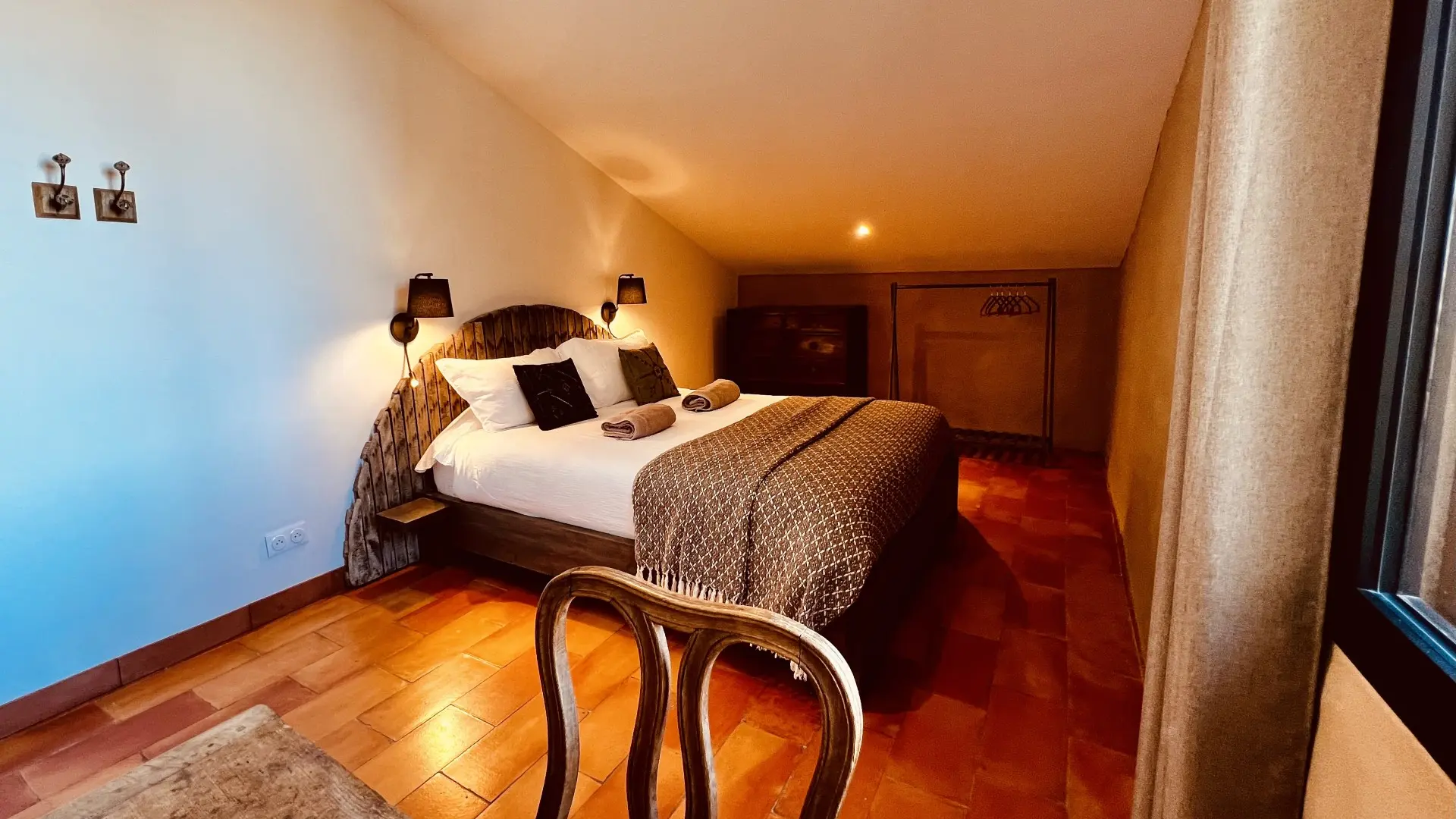 Chambre Baudille. Vue Lac et Montagne