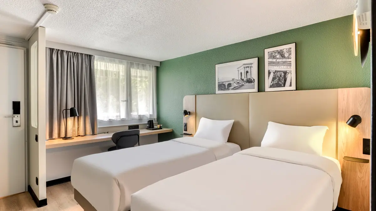 Chambre twin CA Montpellier Millénaire