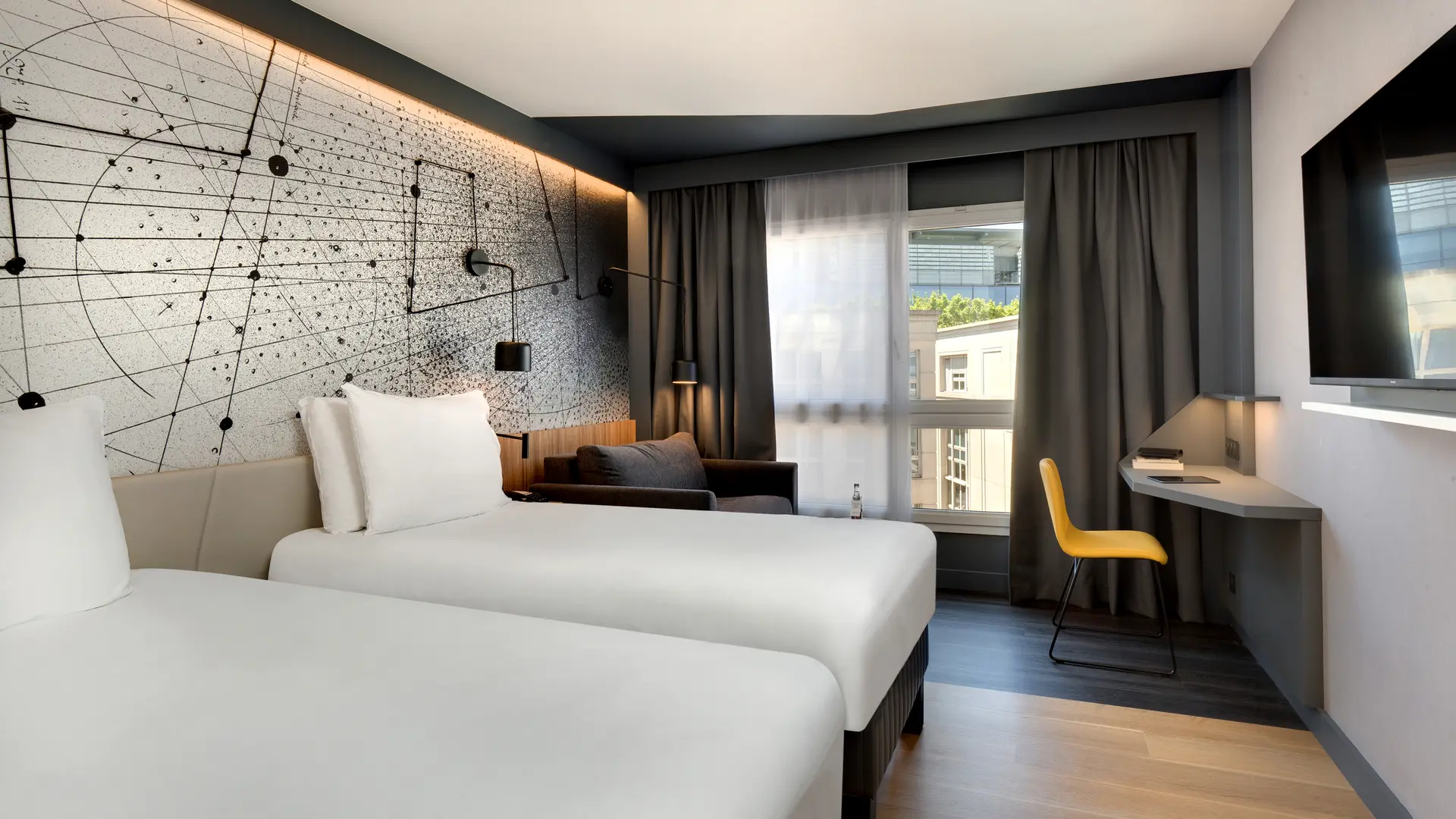 Chambre twin standard