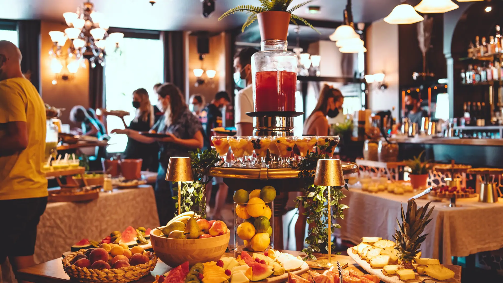 Buffet brunch à volonté