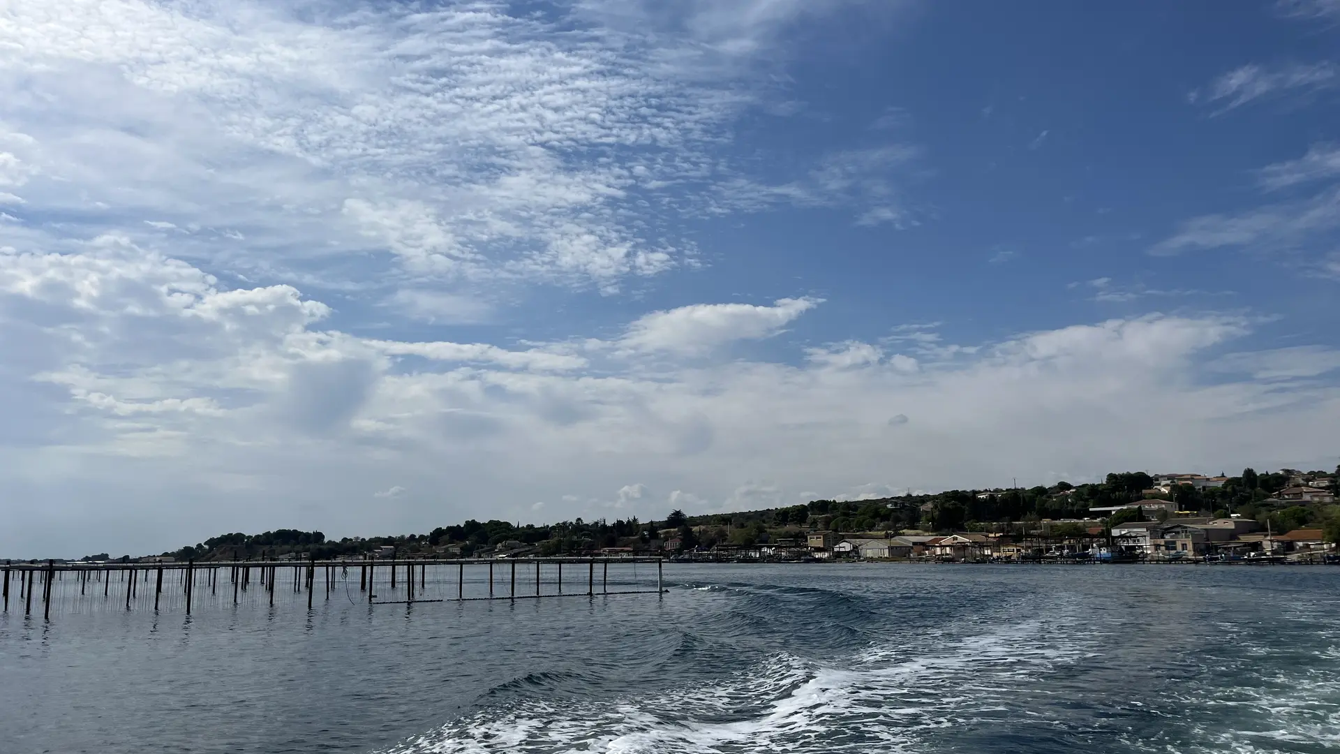 Promenade en bateau sur l'étang de Thau