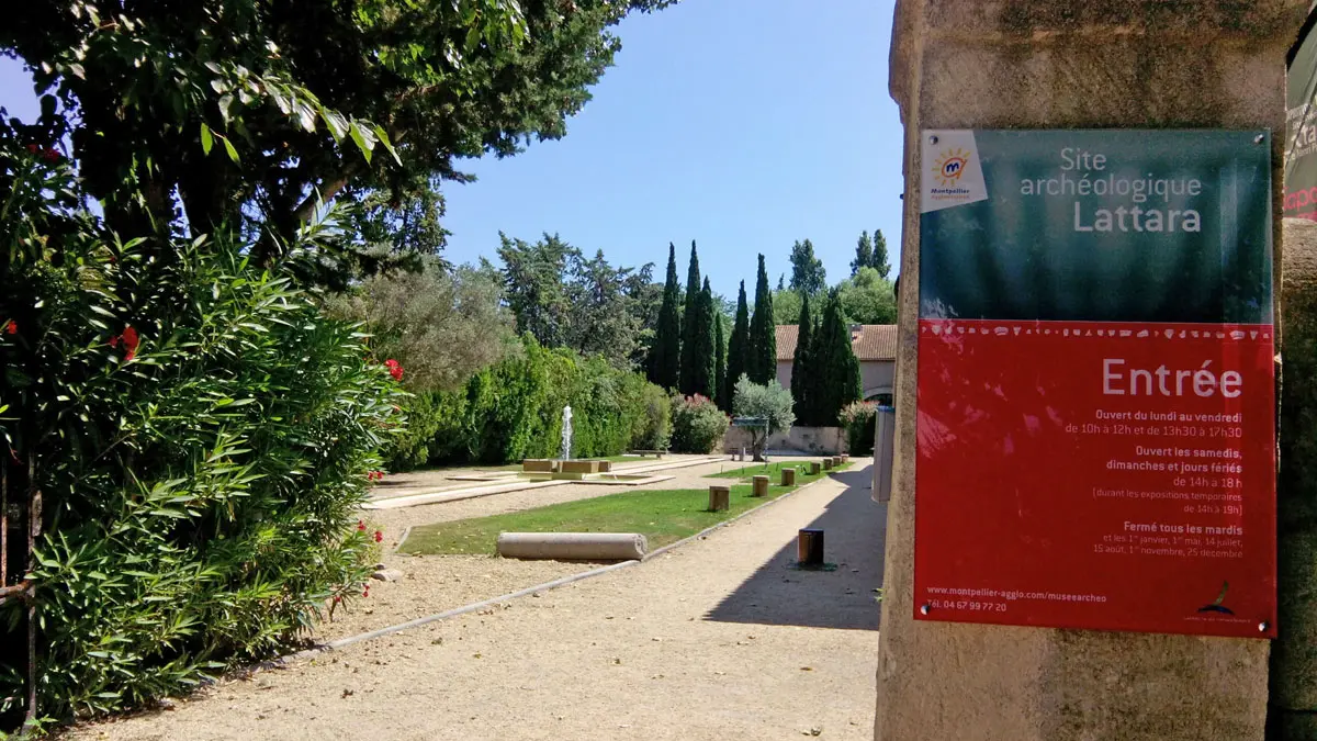 site archéologique lattara musée henri prades lattes