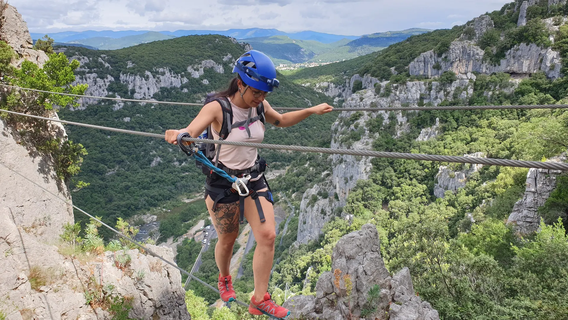 Naturéo Via ferrata1