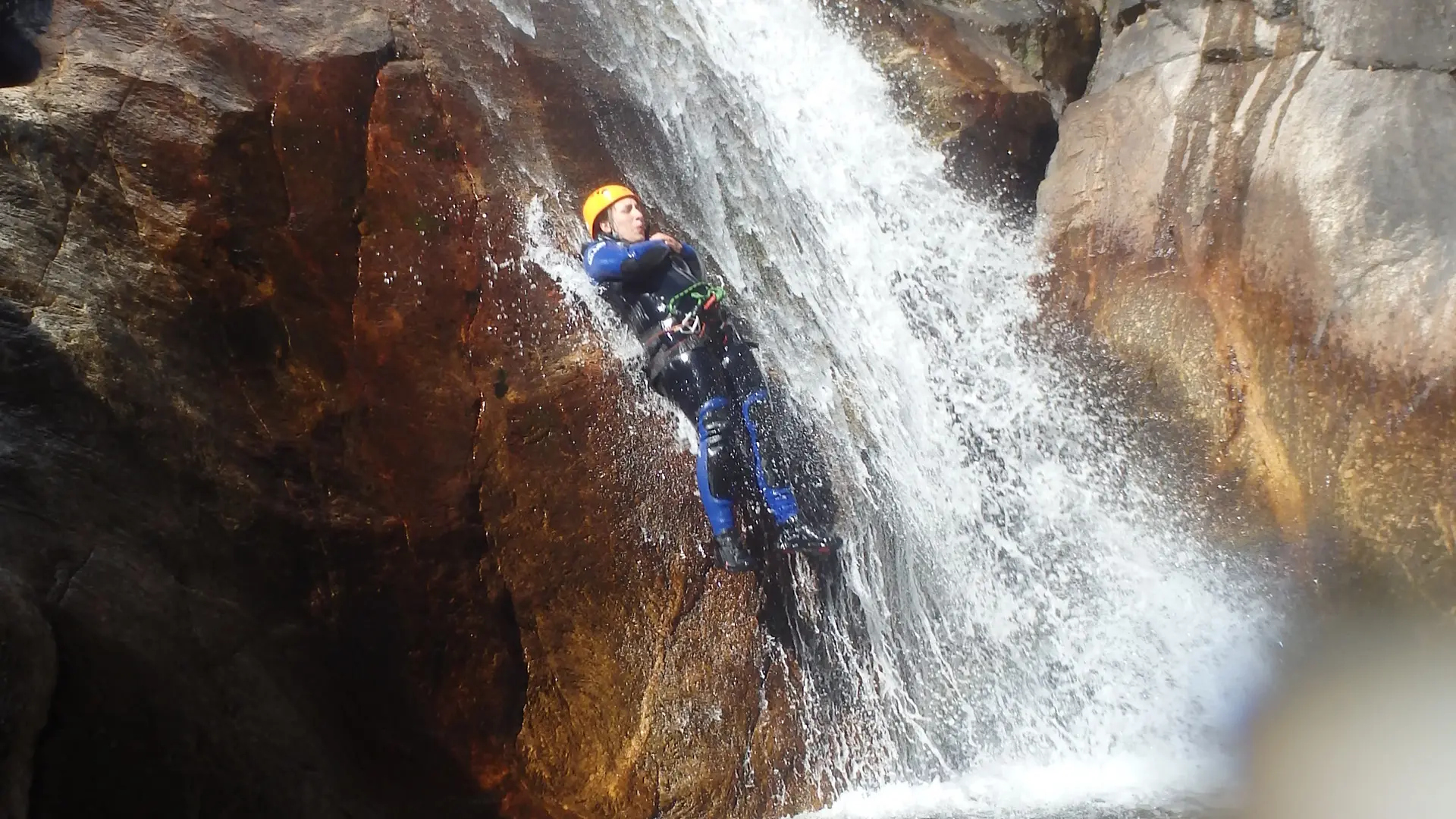 Toboggan en canyoning