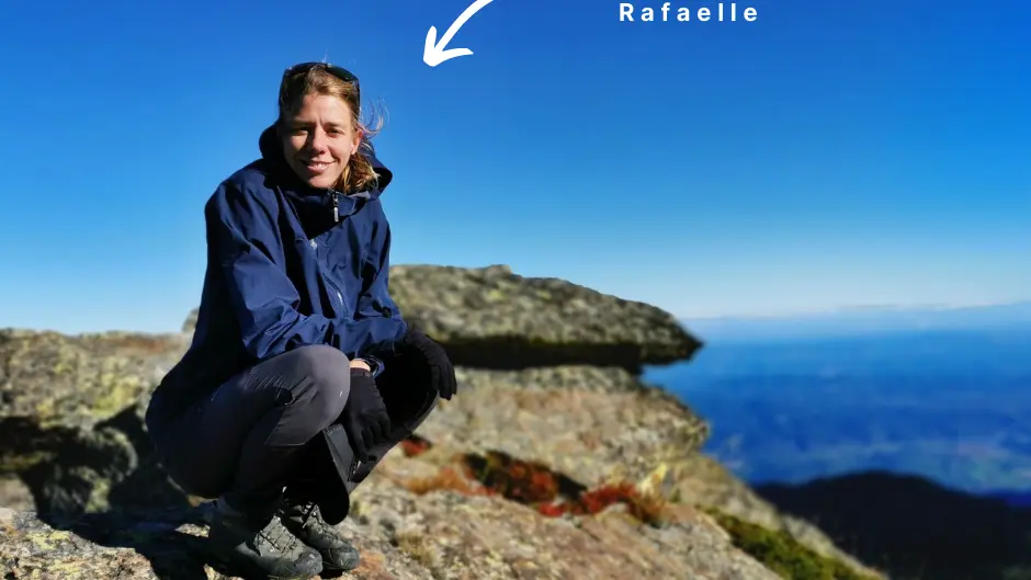 Accompagnatrice en moyenne montagne sur les séjours : Rafaelle