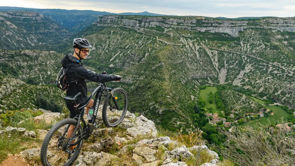 VTT assistance électrique - Navacelles