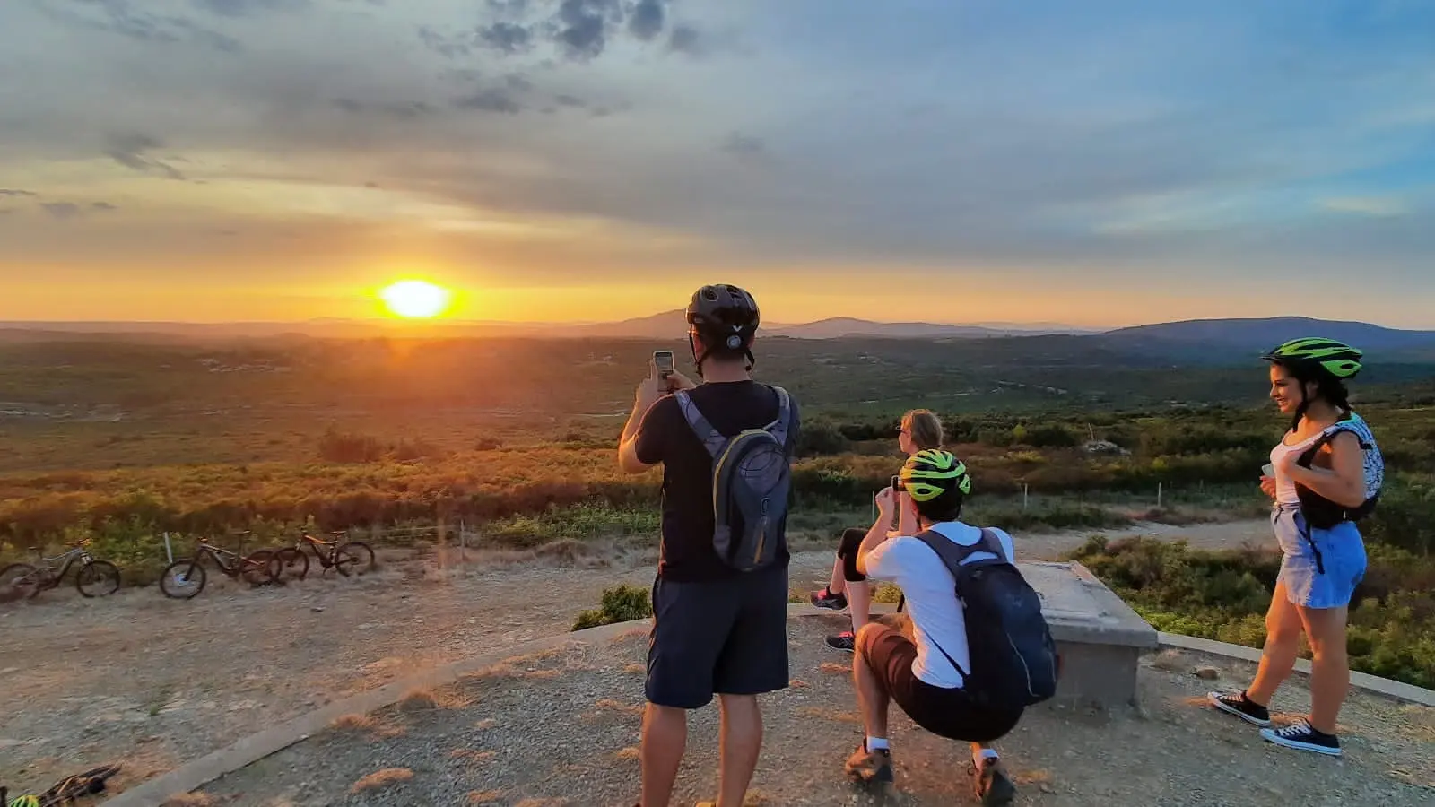 Crêtes de Montaud - Coucher de soleil