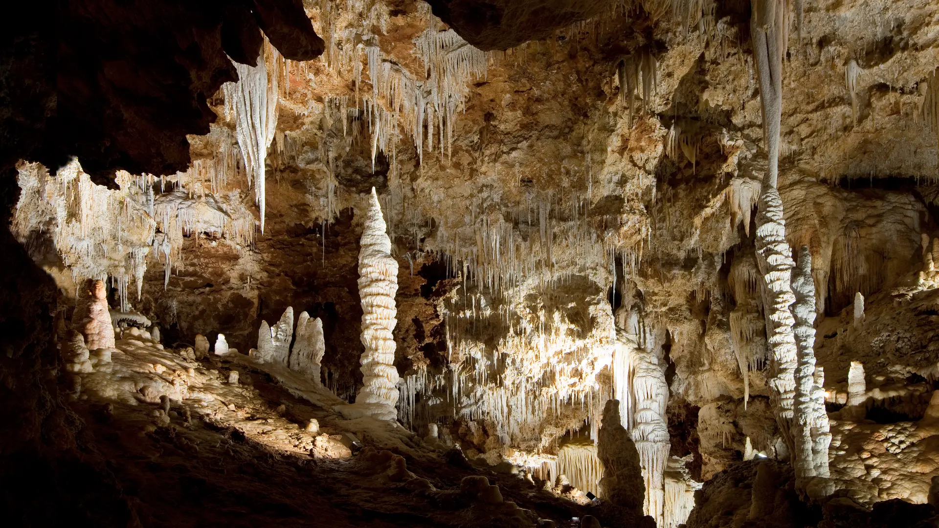 Grotte de Clamouse - Couloir Blanc