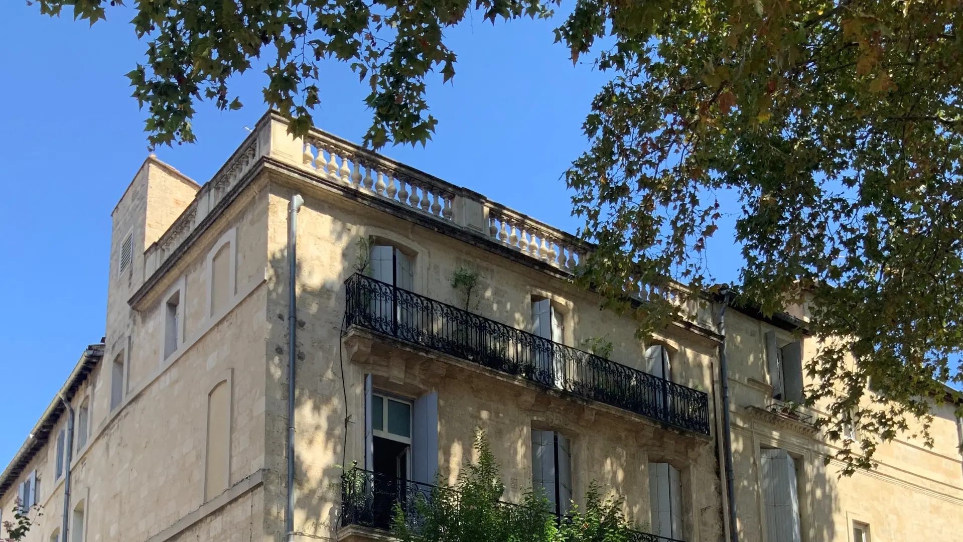 facade Hotel du Palais Montpellier  août 2020 charme