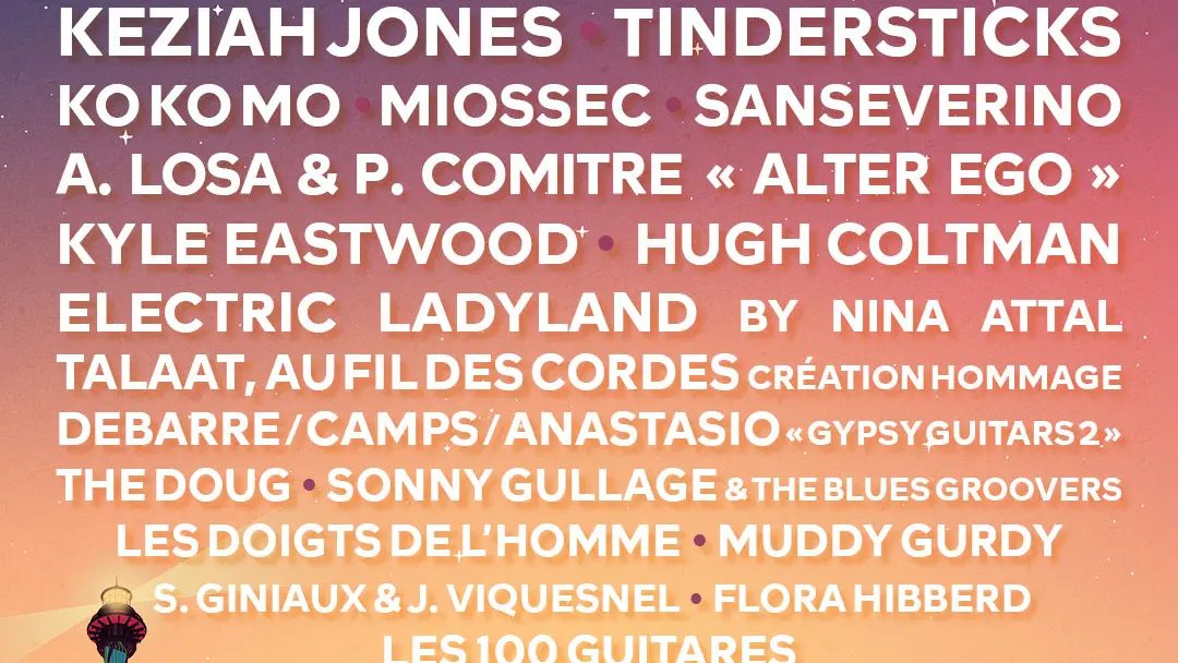 Les Internationales de la Guitare 2025 - Line-up