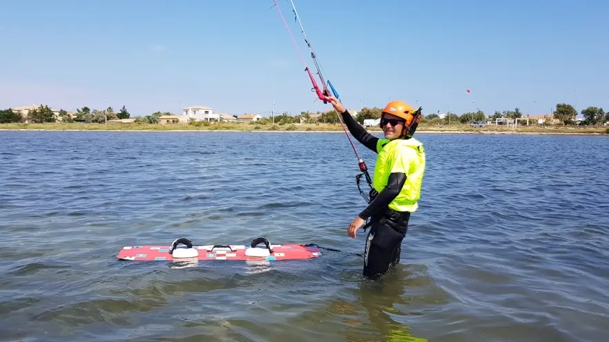 Kitesurf à Frontignan