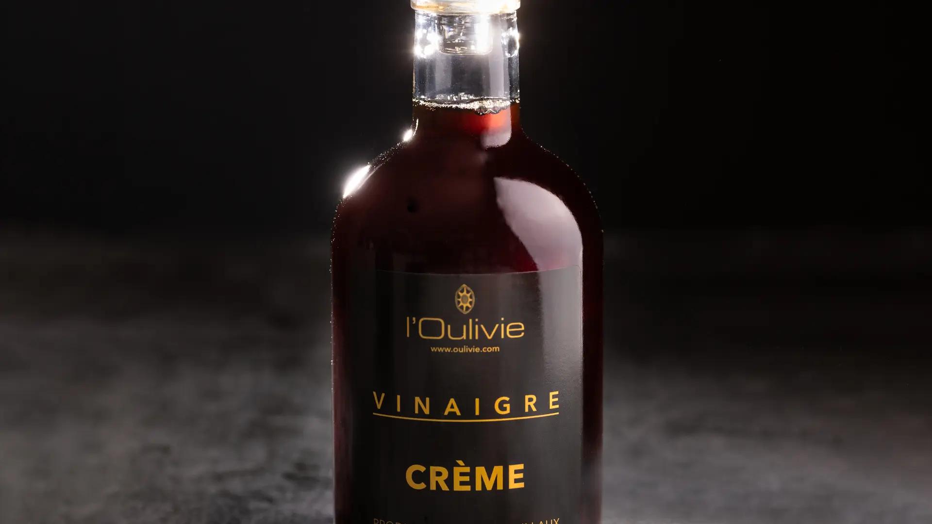 Crème de vinaigre onctueuse et fruitée