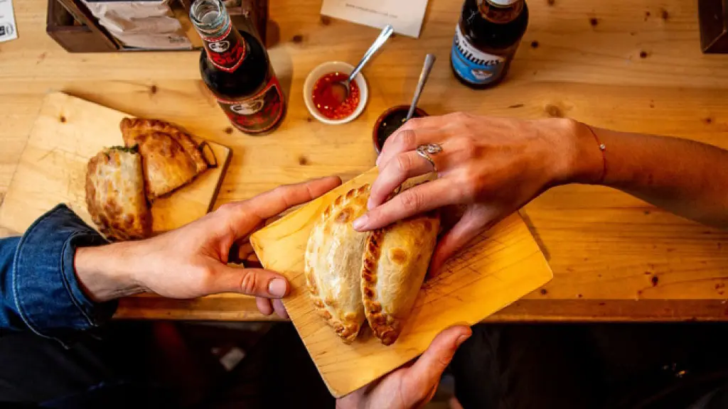 Empanadas et boissons argentins