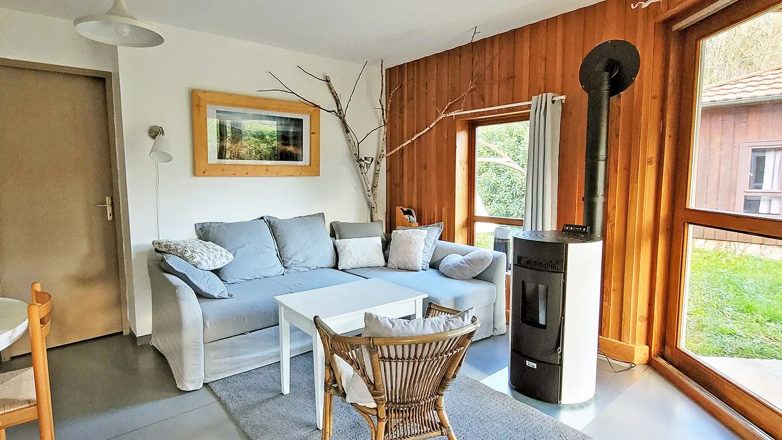 Salon chalet Granit