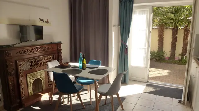 4 coin repas Appartement N°3 Clos de la Fontaine Dinard