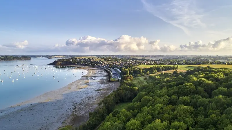 ©ALamoureux - Vue aérienne Saint-Suliac