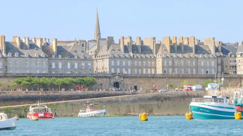 Vue sur Intra-Muros - Saint-Malo