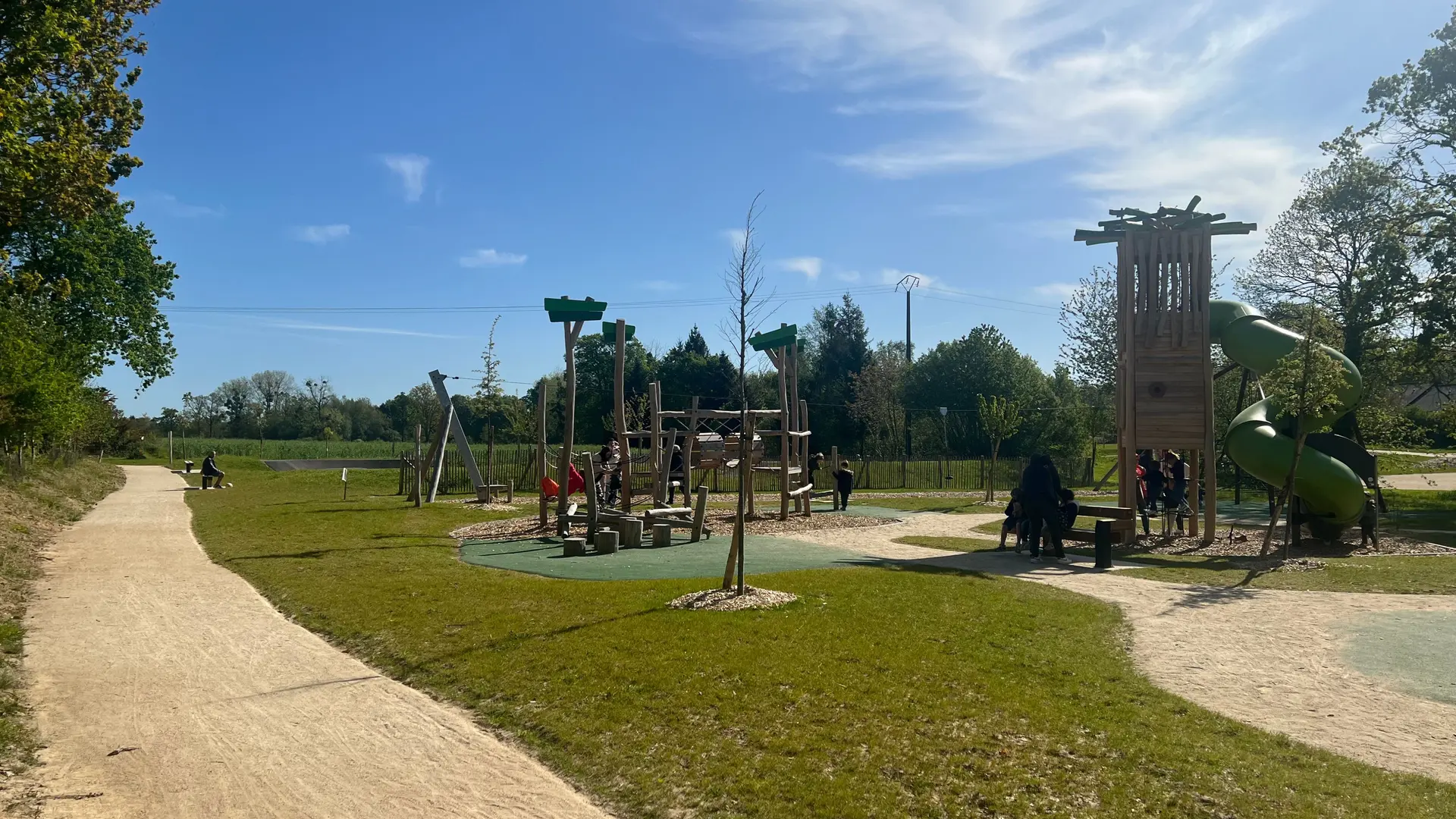 Le parc de la Belle Aude