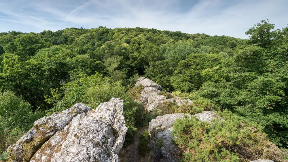 Les roches du Saut-Roland