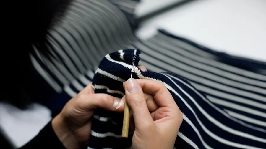 Raccoutrage - Tricots Saint-James - Visite d'usine