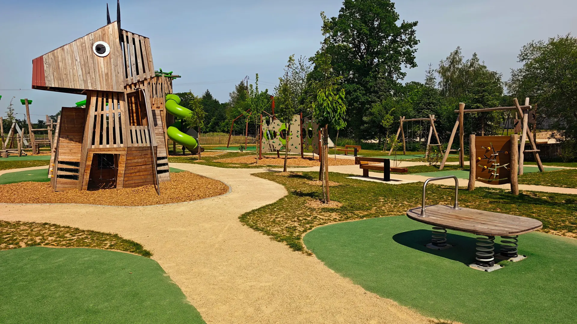 Le parc de la Belle Aude