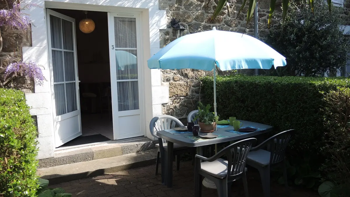 3 terrasse privative, Appartement N°3, Clos de la Fontaine Dinard