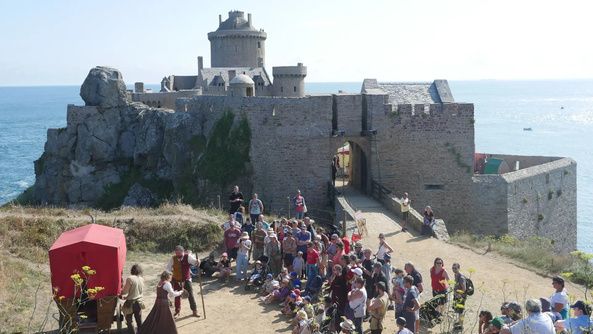 château de la Roche Goyon en festival