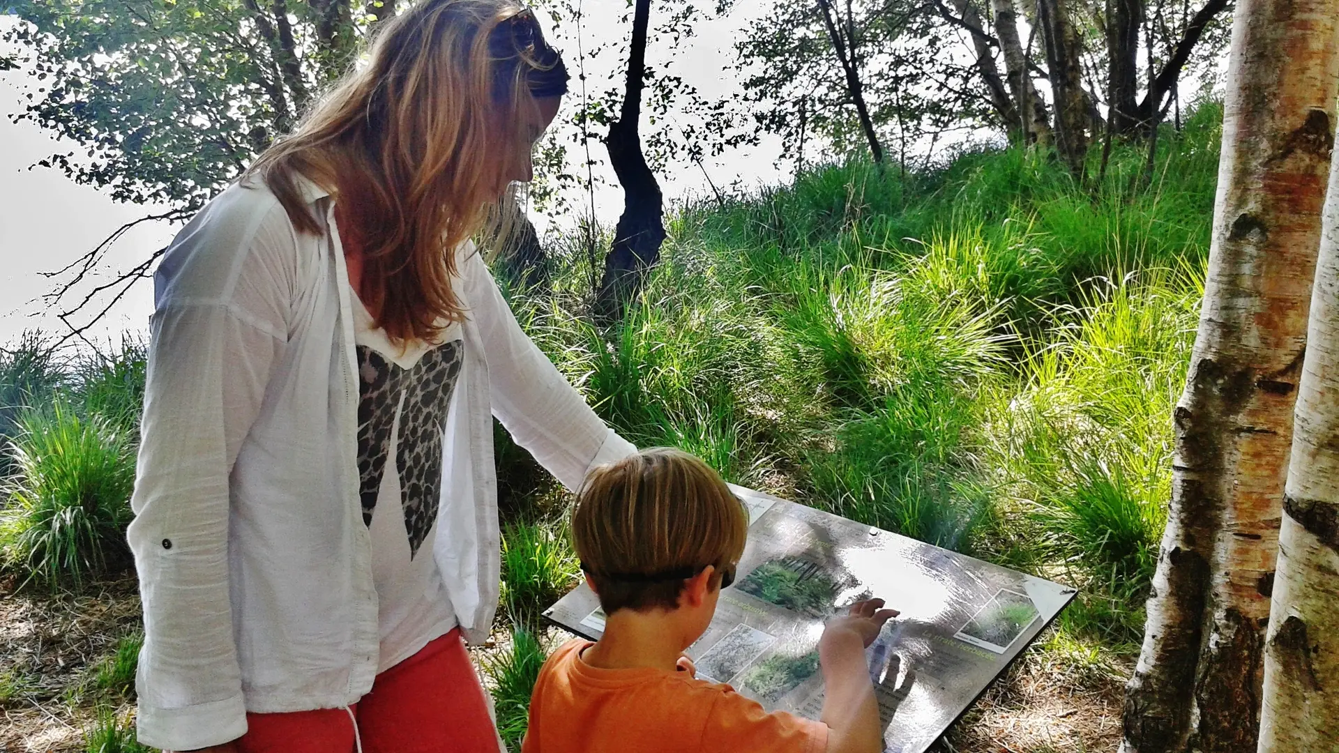 Balade avec des enfants autour du Lac de Trémelin Iffendic Brocéliande Bretagne